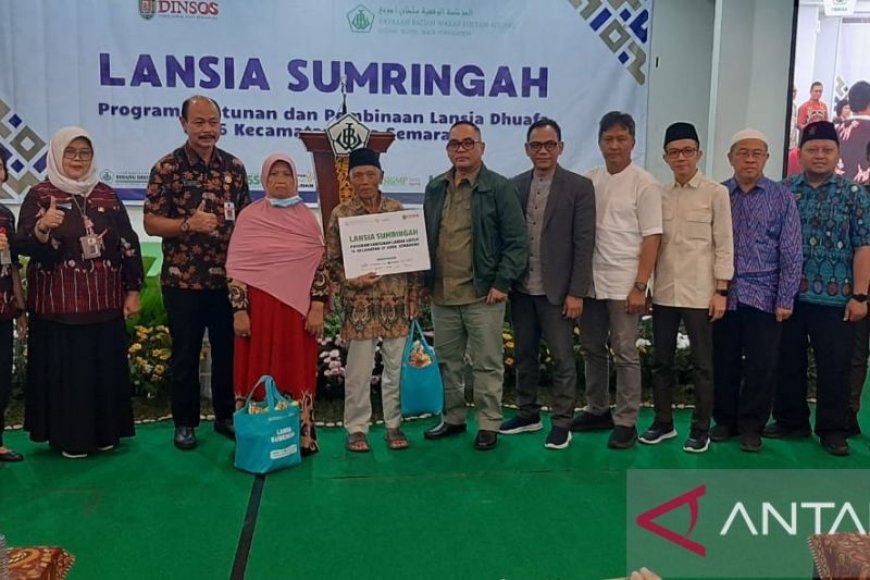 YBWSA gandeng Dinsos Semarang santuni lansia