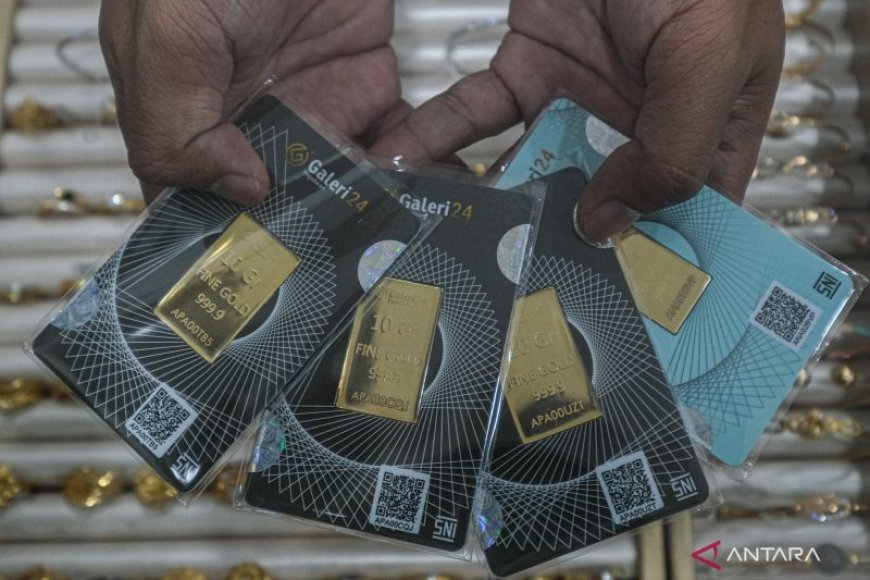 Bursa harga emas hari ini, turun harga besar-besaran