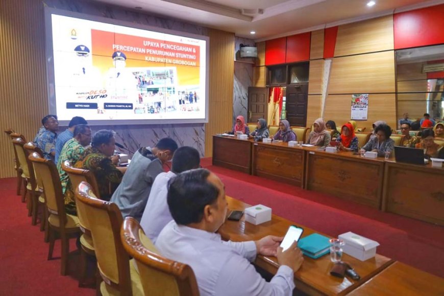 Rakor Penanganan Stunting, Bappeda Grobogan Ungkap Perbedaan Data Prevalensi