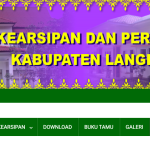 Menembus Waktu: Halaman Kontak Dinas Kearsipan & Perpustakaan Kabupaten Langkat