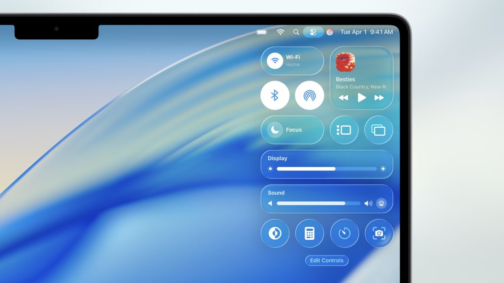 macos tahoe liquid glass