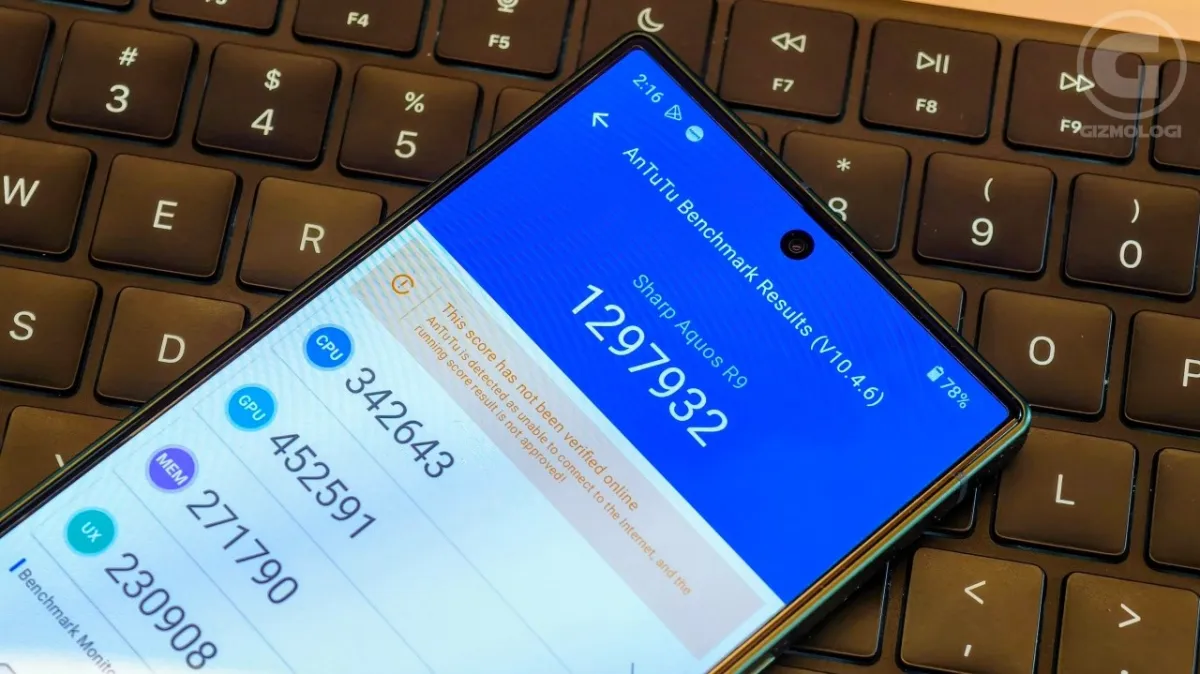 Review Sharp AQUOS R9: Bawa Kamera Leica Hektor & Durabilitas Khas Jepang 21 Skor Antutu Sharp AQUOS R9
