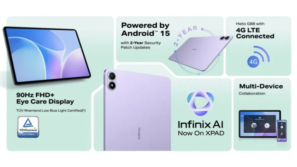 Spesifikasi Infinix XPAD 20