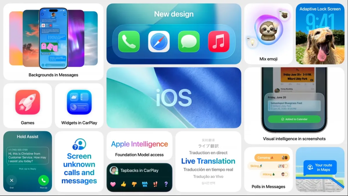WWDC 2025: Apple Kenalkan iOS 26, Integrasikan Liquid Glass dengan UI Lebih Segar 11 iOS 26